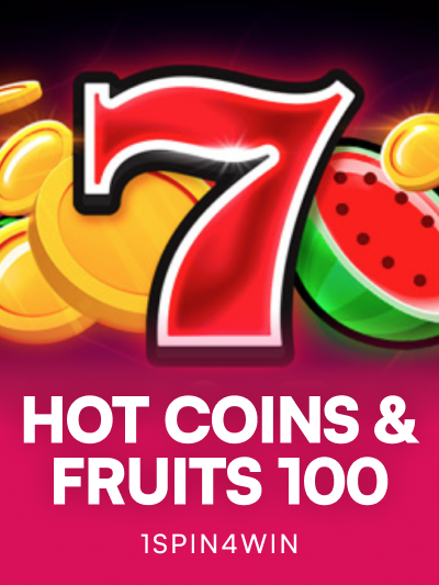 Game card image for Hot Coins & Fruits 100