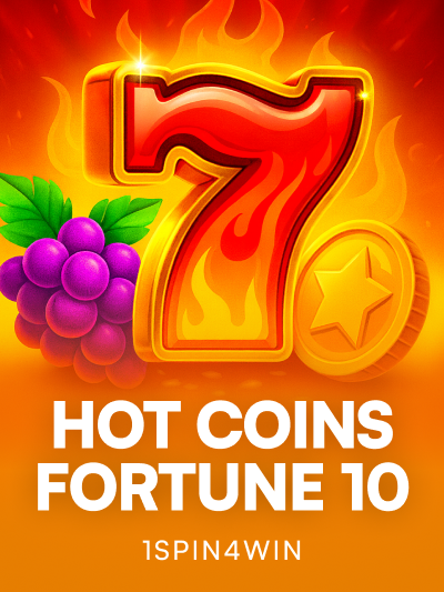 Game card image for Hot Coins Fortune 10